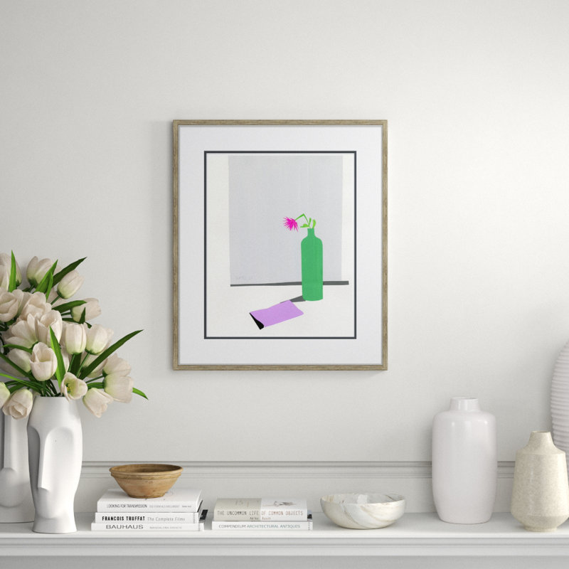 Green Bottle Giclee Print by Susan Hable