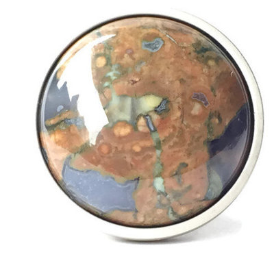 Hand-painted Mushroom Knob