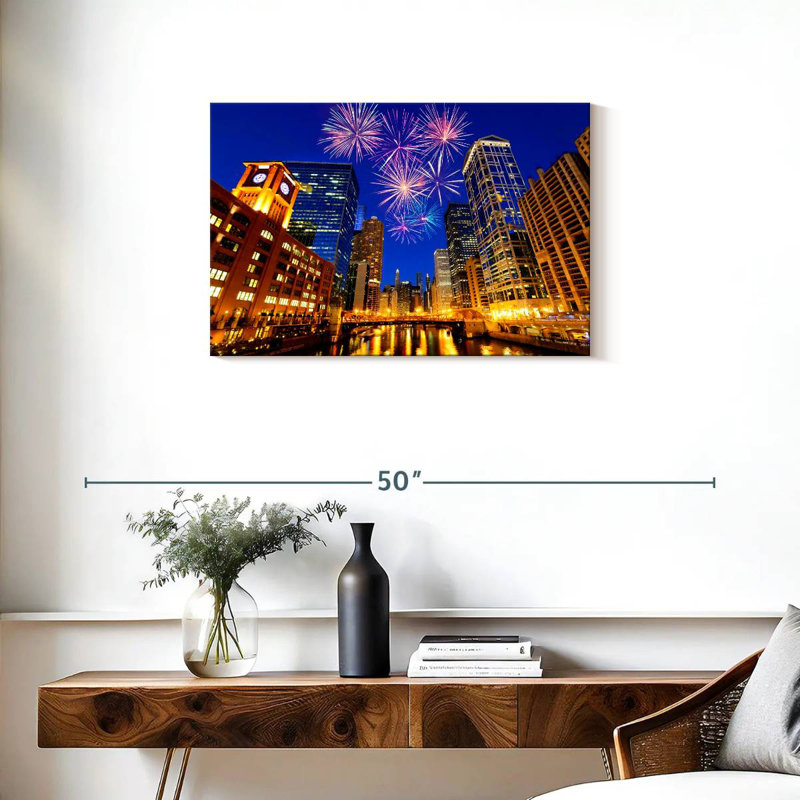 Kavia Chicago Sky Lights, H 20 po x l 30 po