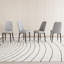 Ensembles de tables de salle à manger extensibles modernes avec panneau de fibres à densité moyenne et métal, idéal pour la cuisine et la maison