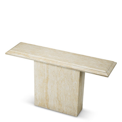 Outdoor Console Table Charles Faux Travertine