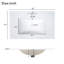 Meuble-lavabo élégant avec rangement spacieux et caractéristiques haut de gamme