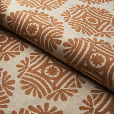 Tissu imprimé Schumacher x Drusus Tabor