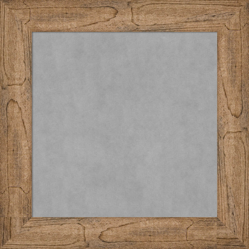 Tableau magnétique à cadre étroit Owl Brown, 16" H x 16" W