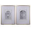Ensemble de 2 fausses crayons, art mural, décoration murale, 24 po x 32 po