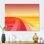 «Rose Luminous Evening Reverie II - Collages abstraits, art mural en métal MT131741
