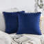 Housse de coussin Silky Velvet Series Pom-poms-1144427451-1144427444-1196681517