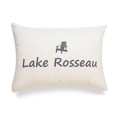 Lakes Lumbar Pillow Cover