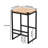2-Piece Bar Stools (Natural)