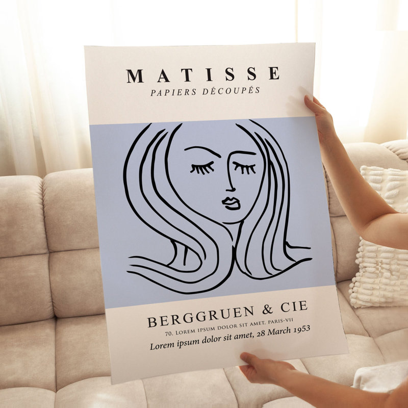 People and Portraits Matisse, H 30 po x l 20 po