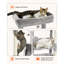 Arbre à chat 56,3 po en sisal avec 2 portes-117069236-117069237