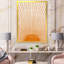 Soleil, art mural sur toile, impression graphique minimaliste orange - Orange Sun Print III-115844699-116161346-116161349