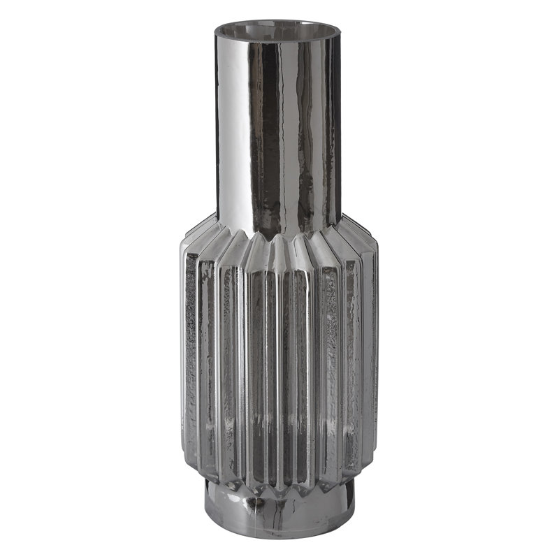 Morado Glass Table Vase, 35cm H x 14cm W x 14cm D