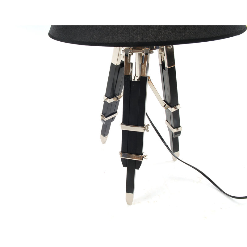Tavistock Adjustable Metal Tripod Lamp