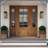 12 in. Dusk to Dawn Bronze Modern Outdoor Wall Sconce 1 Pack with Antique Amber Glass, E26 Socket-1787825452-1787825442