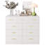 9 Drawer Double Dresser For Bedroom
