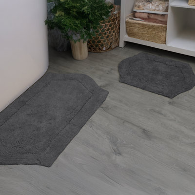 Ensemble de 2 tapis de bain Morissette (17 po x 24 po, 21 po x 34 po)