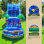 Xjump Jungle Falls 17' Water Slide With Detachable Pool