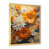 Impression dorée sur toile encadrée