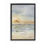 Cadre flottant Sunrise Serenity Sea Waves, design par Audrey Jeanne Roberts-469091903-469091902