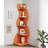 TribeSigns 5-Tier Corner Shelf, Modern Wall Corner Bookshelf Bookcase-290999383