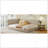 Full Size Upholstered Daybed/Sofa Bed Frame-Beige, Velvet