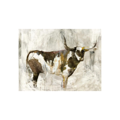 Bovin brun par Emma Brooks - Peinture