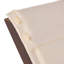 Chaise longue simple en acacia avec coussins de 67,7 po de longueur Antonetta-33427521
