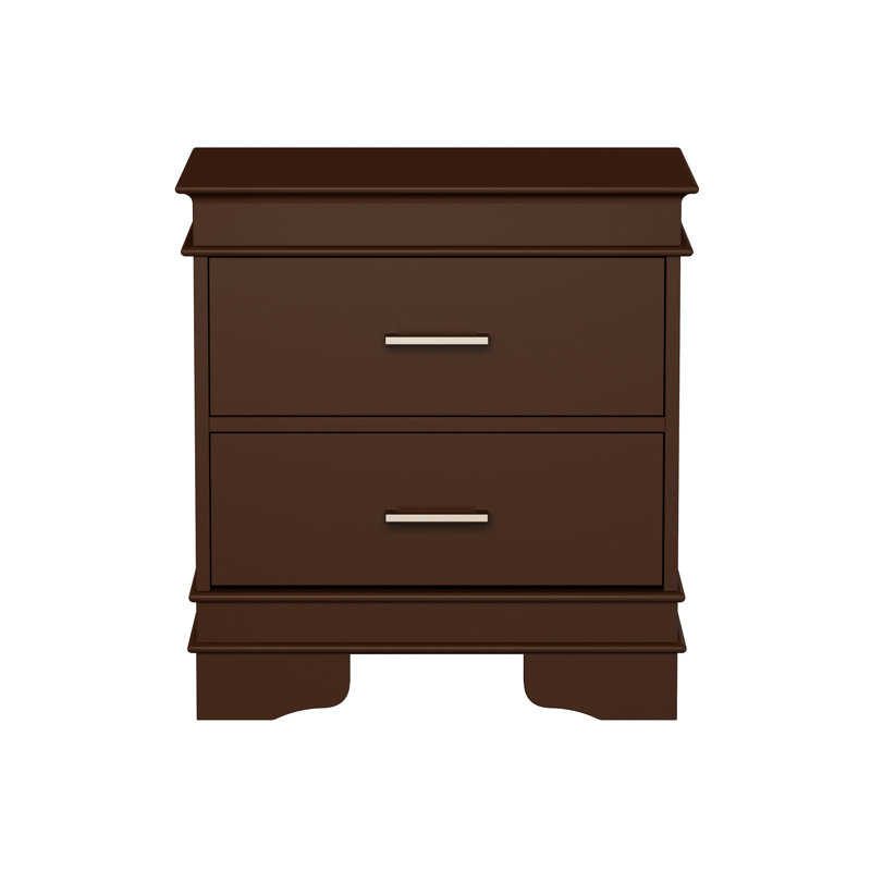 55.88cm W Manufactured Wood Bedside Table