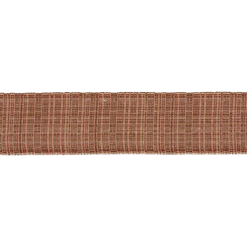 Bande de tweed large, Brun