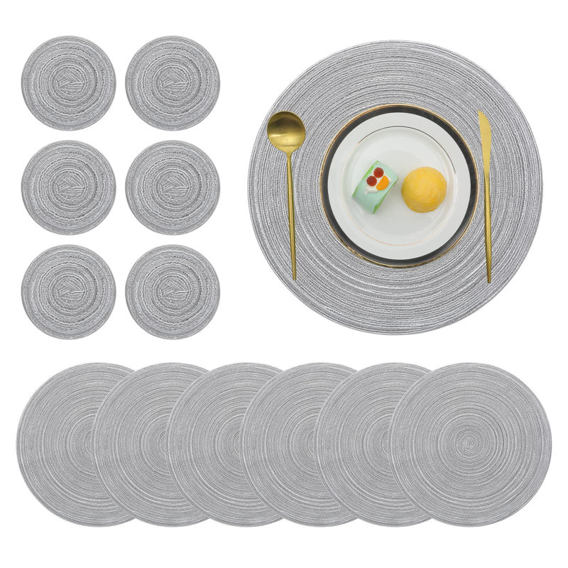 Polyester Placemat, Grey