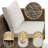 7 - Piece Outdoor Wicker Patio Conversation Furniture Set With Swivel Chairs-109530719