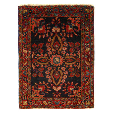 Persian Hand Knotted Antique sarouk 2'X 2'5"