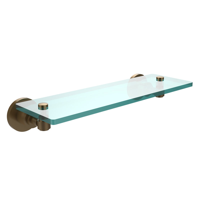 Arviso Bracket Shelf, 16", Brushed Bronze