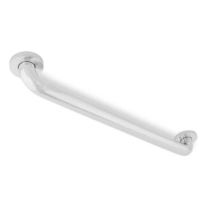 Hoteliere Grab Bar, 24", Polished Stainless Steel