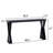 Modern Console Table – Entryway Table, Manufactured Wood Sofa Table With Crossed Legs For Hallway, Living Room, Or Office