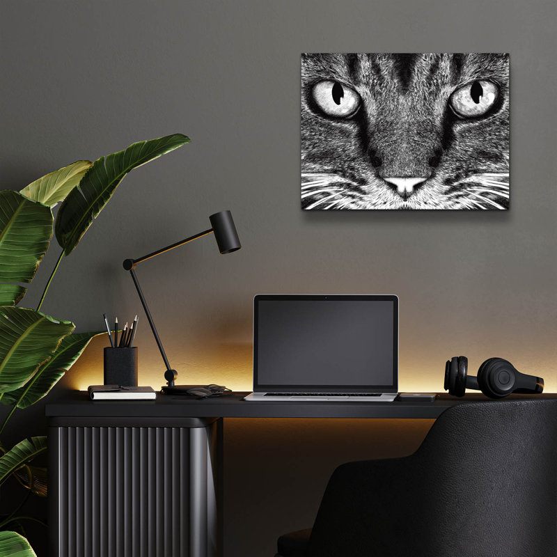 " The Cat " by Tummeow, 12" H x 16" W x 0.13" D