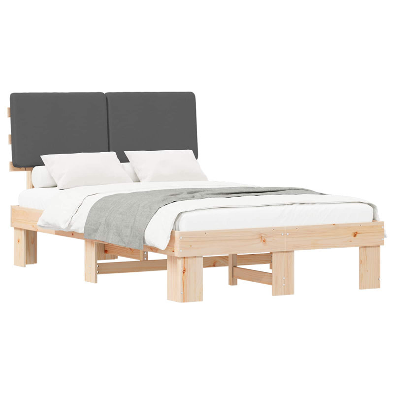 Bed, Dark Grey