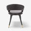 Chaise en cuir Courtland