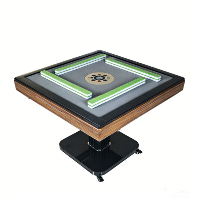 Foldable Ultra-Thin Automatic Mahjong Table with Wheels