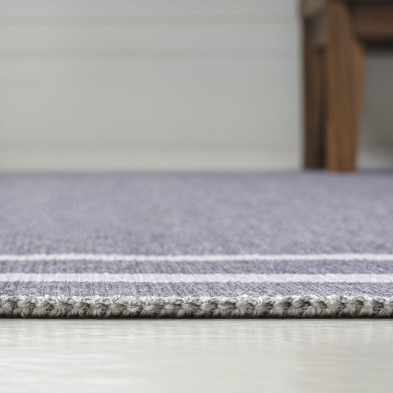 Tapis gris / crème Andujar Classic, Rectangle 8 pi 10 po x 12 pi
