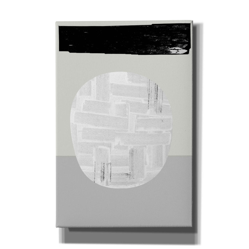 «Eggy 1» par Cartissi, art mural sur toile, H 60 po x l 40 po x P 1,5 po
