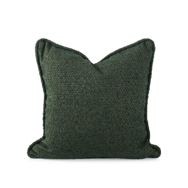 20 x 20 Pillow Barbet- Down Insert, Forest