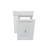 20" Wall-Mounted Single Bathroom Vanity with Sink