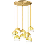 8 - Light Crystal Dimmable Chandelier