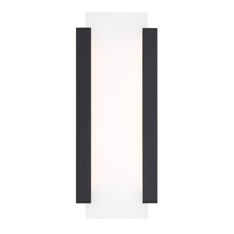 Fiction Dimmable LED Outdoor Wall Sconce, 14.13" H x 2.38" W x 5.63" D