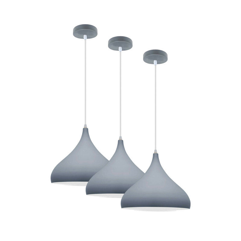 Sharlee 1 - Light Pendant, Grey, Grey