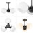 Stoll 3-Light Semi-Flush with Opal Glass
