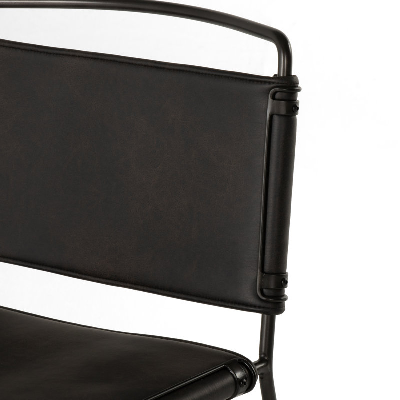 Loralee Upholstered Dining Chair, Black