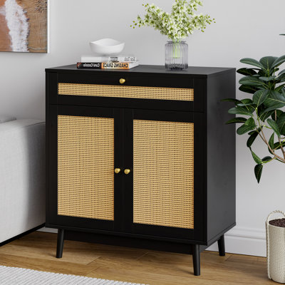 Buffet de rangement en bois avec portes et tablettes Woodsdale